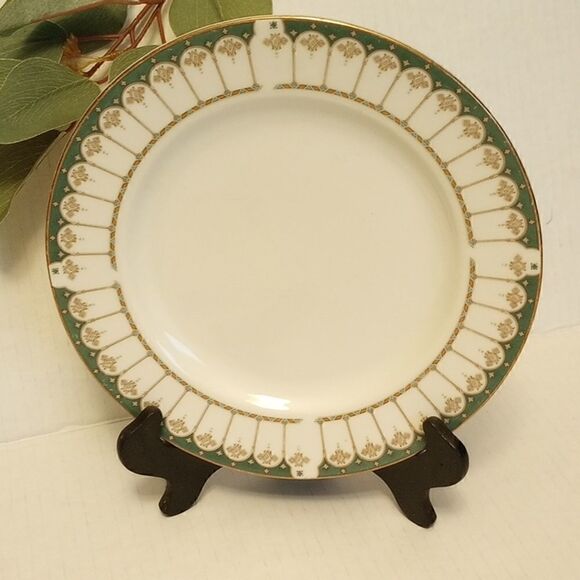 Excel fine china gold trim plate - Picture 1 of 9